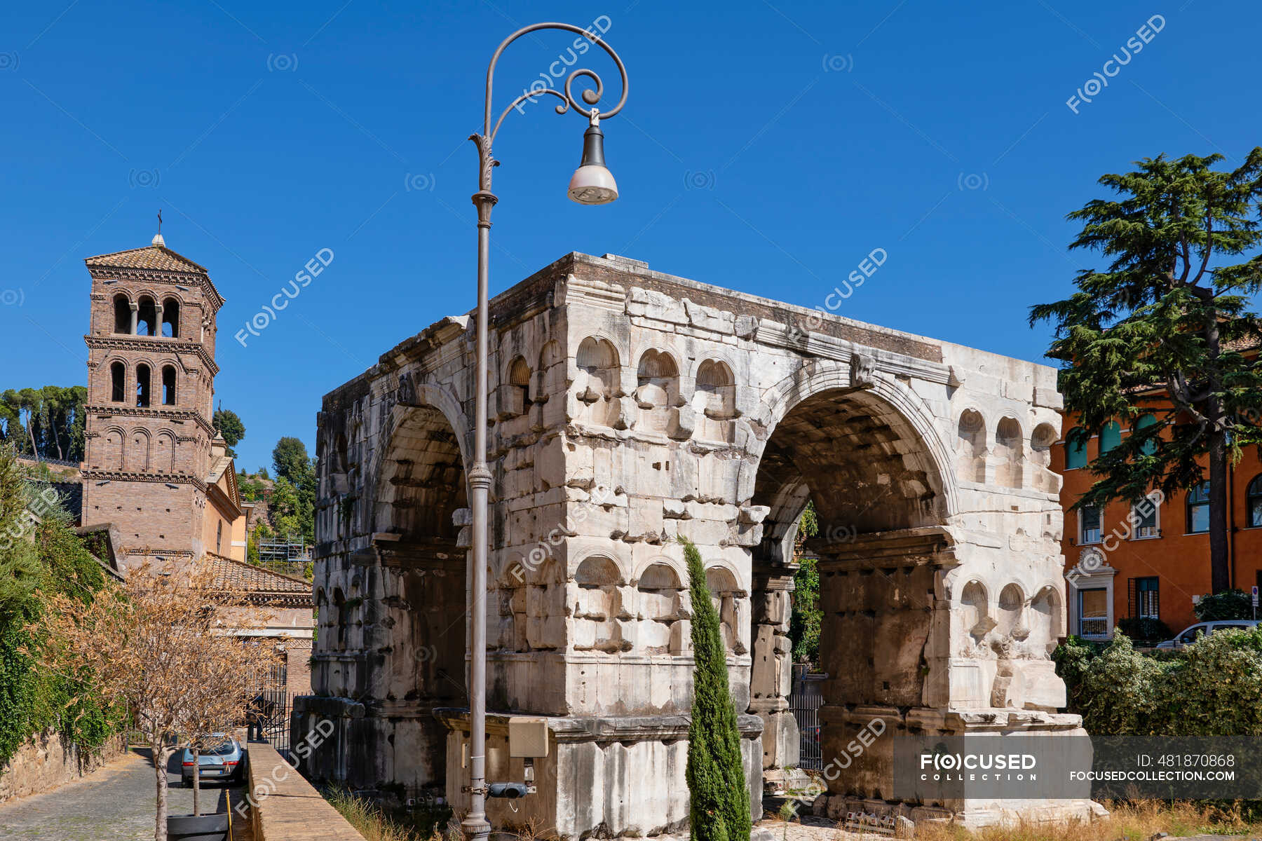 Arch of janus - Stock Photos, Royalty Free Images | Focused