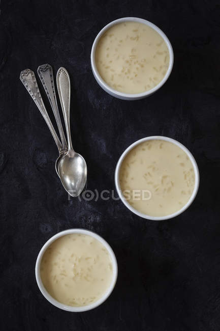 Riz au pudding au four — Photo de stock