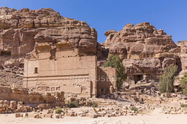 Tempio di Qasr al-Bint, Giordania — Foto stock