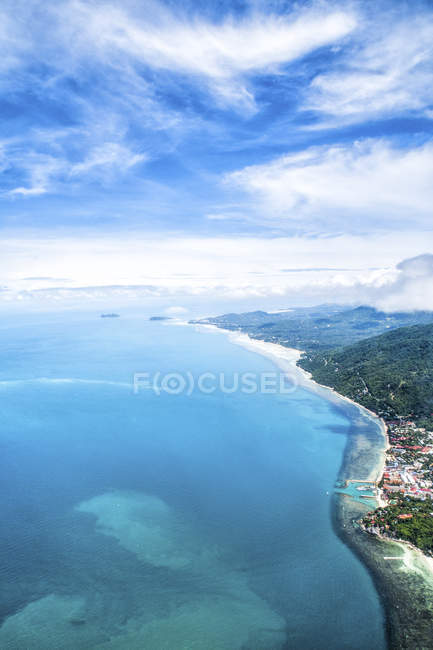 Tailândia, Surat Thani, foto aérea de Ko Samui — Fotografia de Stock