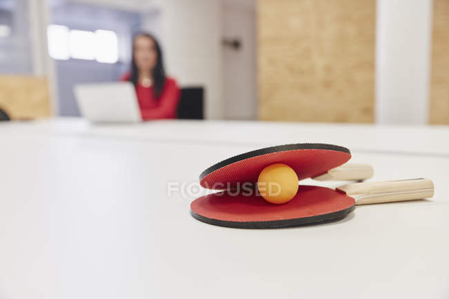 Tischtennis-Set — Stockfoto