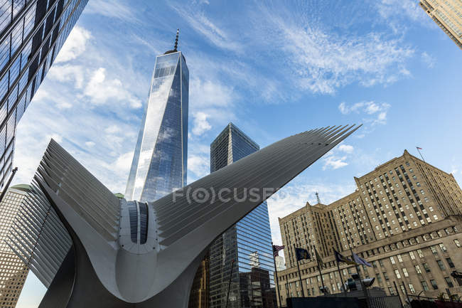 Distrito financiero, Ciudad de Nueva York - foto de stock