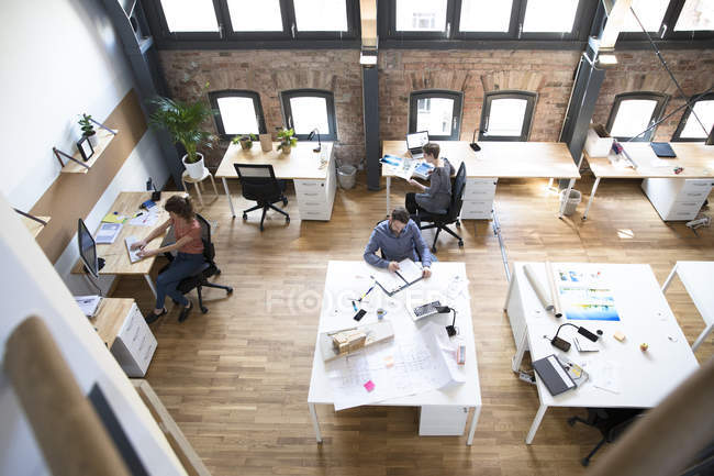 Kollegen im Büro — Stockfoto