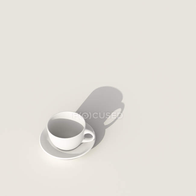 Empty coffee cup — Stock Photo