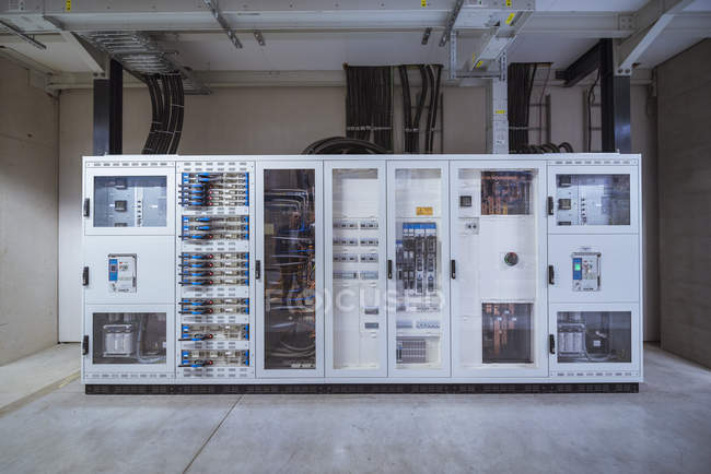Buffer storage of photovoltaic plant — Stock Photo