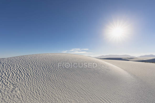 Dune du désert de Chihuahua — Photo de stock