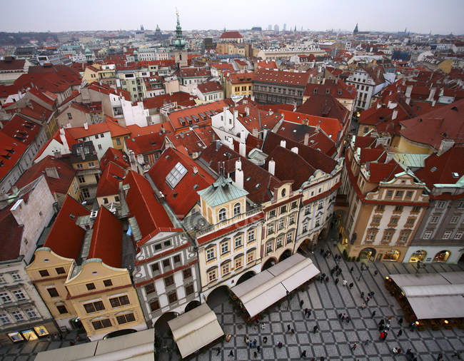 Piazza della Città Vecchia, Praga — Foto stock