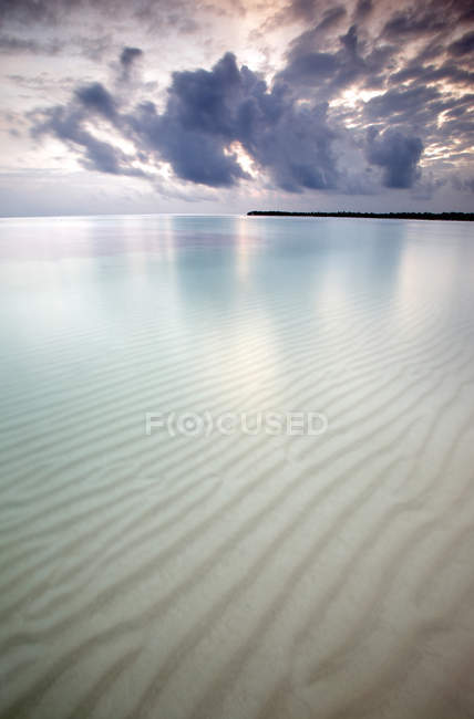 Strand von Bavaro bei Sonnenaufgang — Stockfoto