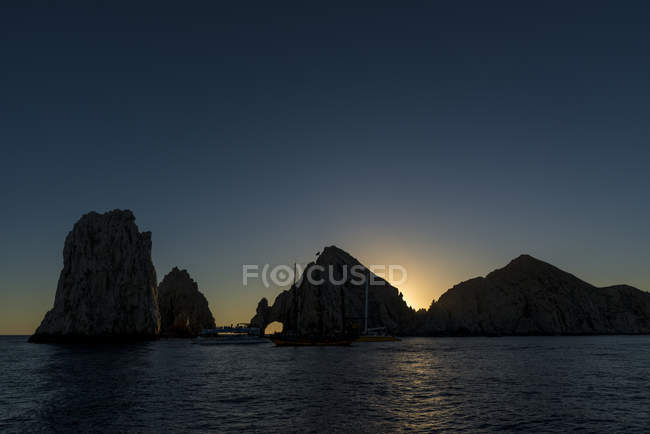 Cabo san lucas am Abend — Stockfoto