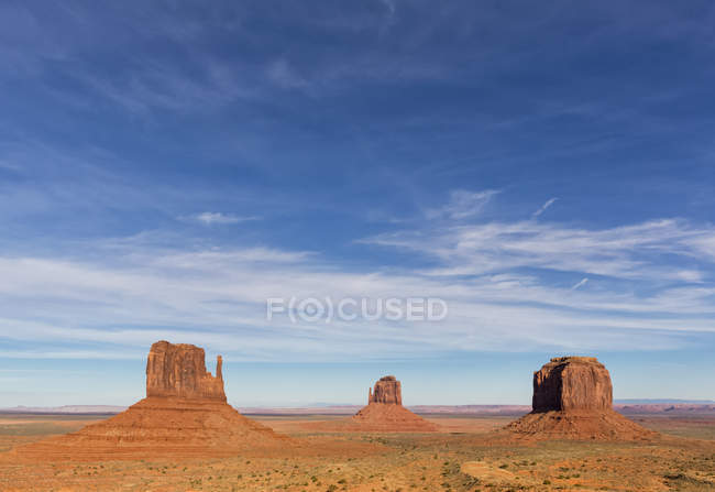 USA, vereinigte staaten von amerika, südwesten, colorado plateau, utah, arizona, navajo nation reservation, monument Valley — Stockfoto