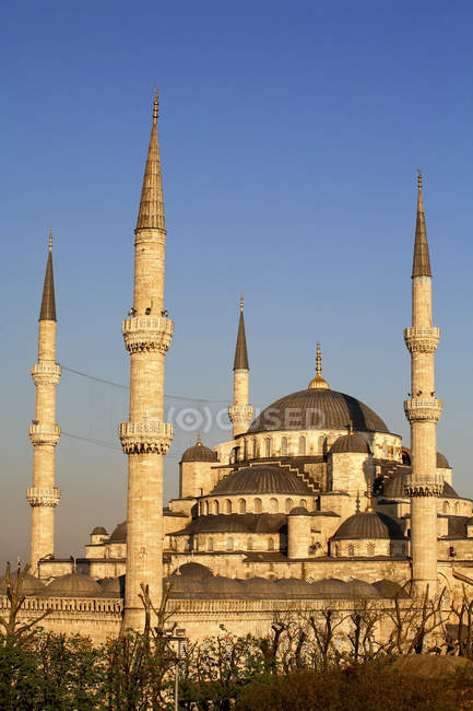 Il sultano Ahmet Camii (Moschea Blu) a Istanbul durante il giorno — Foto stock