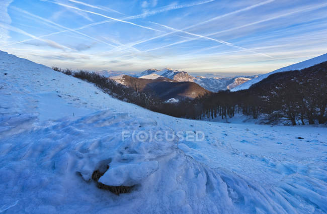Galaverna sulla vetta del Cucco — Foto stock