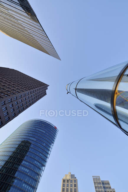 Arranha-céus Potsdamer Platz — Fotografia de Stock