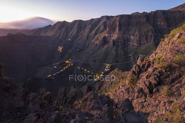 Espanha, Tenerife, Teno montanhas perto de Masca — Fotografia de Stock
