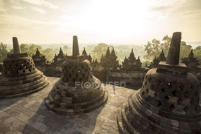 Indonesia, Java, Borobudur Temple Complex — Stock Photo