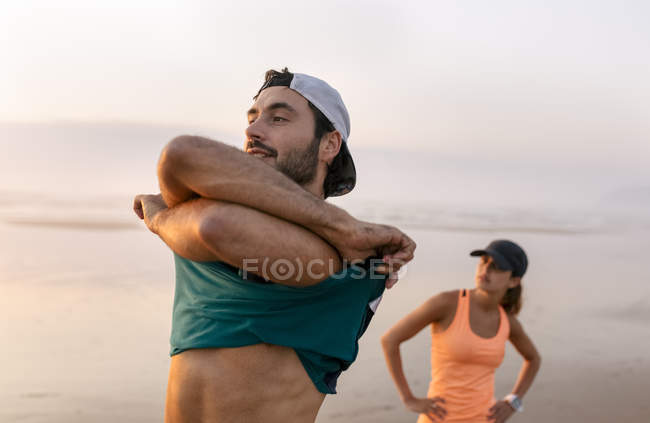 Brazzers series ghostbusters parody part fbda Undressing on the beach
