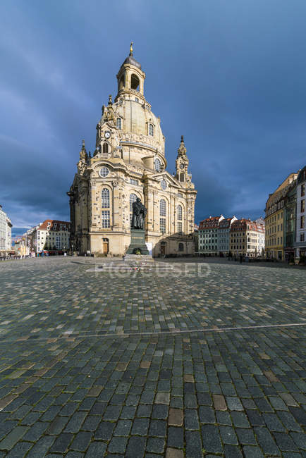Церква Богоматері, Дрезден — стокове фото