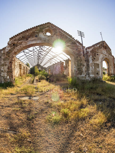 Ruins of Mina de Sao Domingos — Stock Photo