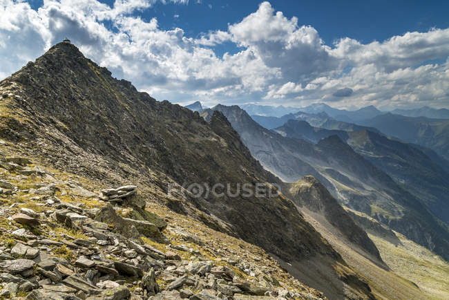 Австрія, Ankogel Група, вигляд Anlauf Долина — стокове фото