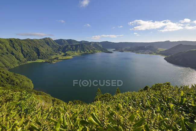 Portugal, Azoren, Sao Miguel, Caldera Sete Cidades — Stockfoto