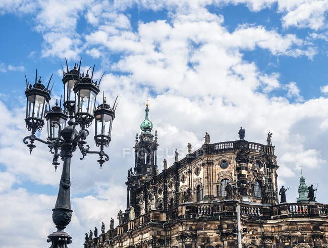 Germania, Dresda, Cattedrale di Dresda — Foto stock