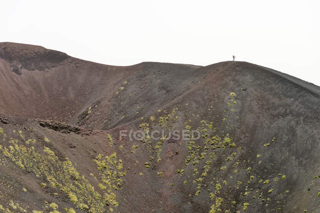 Italien, Sizilien, Ätna, Vulkankrater — Stockfoto