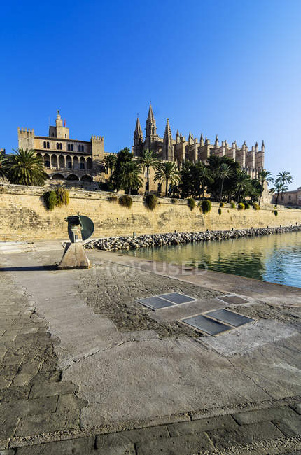 Spagna, Isole Baleari, Maiorca, Palma di Maiorca, Cattedrale di La Seu — Foto stock