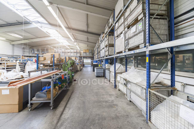 Salle industrielle vide — Photo de stock