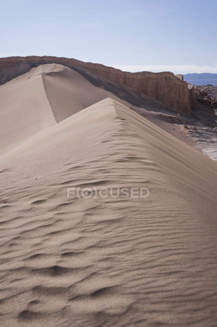 Чилі, Сан-Педро-де-Атакама, піску, дюни в пустелі Атакама — стокове фото