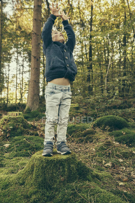 boy standing up