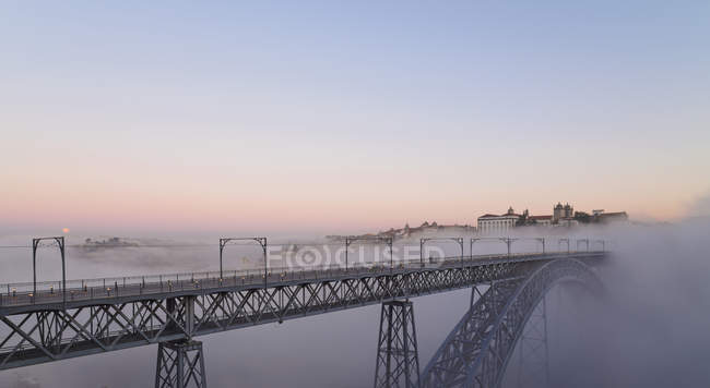 Luiz I Bridge in the evening — Stock Photo