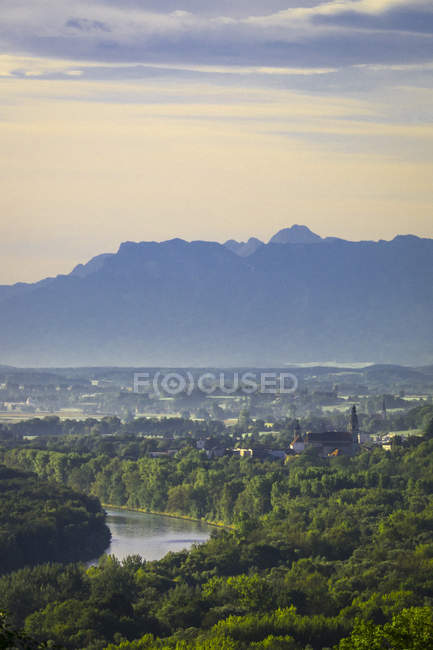Alemania, Baviera, Rupertiwinkel, paisaje a finales del verano - foto de stock