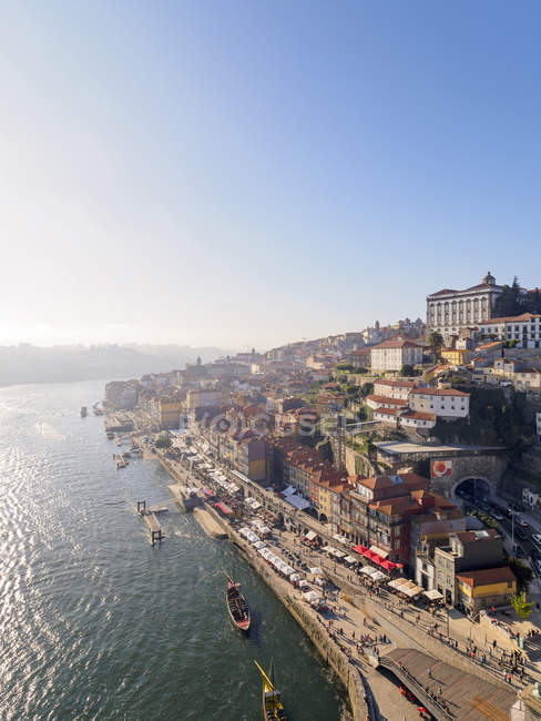 View of Porto and Douro river — Stock Photo