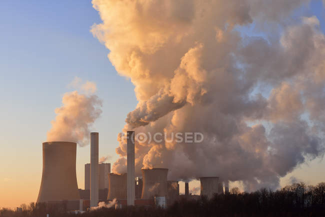 Germany, Niederaussem, coal fired power station — Stock Photo