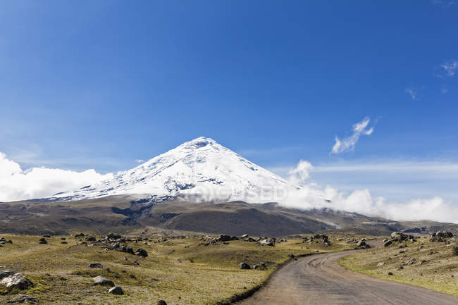 South America, Ecuador, Andes, Volcano Cotopaxi in Cotopaxi National ...
