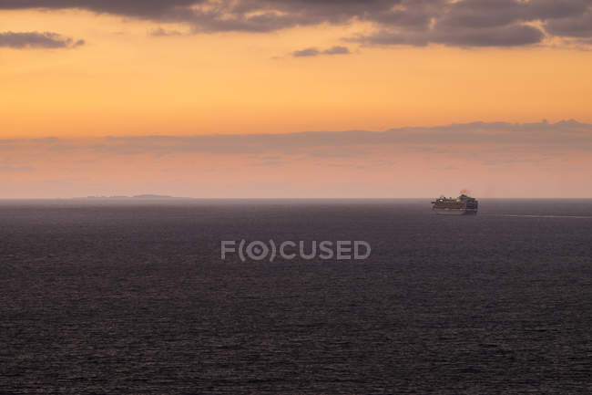 Messico, Puerto Vallarta, lasciando la nave da crociera — Foto stock