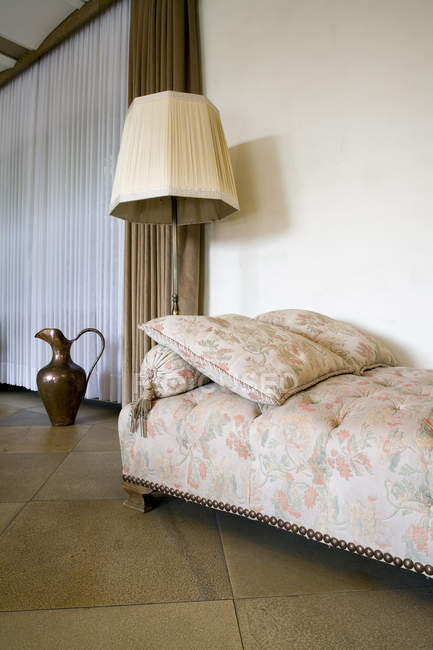 Old Fashioned Couch And Floor Lamp In A Living Room Colors Curtain Stock Photo 180114088 Old Fashioned Couch And Floor Lamp In A, Old Fashioned Wooden Floor Lamps