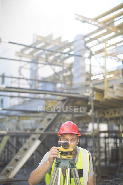 Indagine sul cantiere — Foto stock
