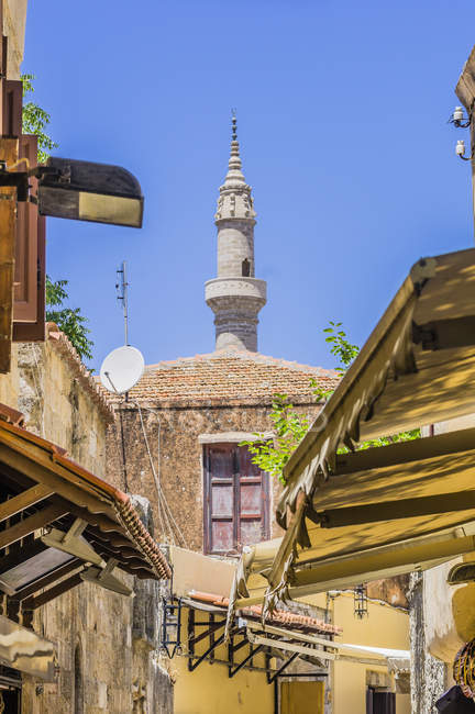 Grécia, Rodes, antiga mesquita Suleymaniye — Fotografia de Stock