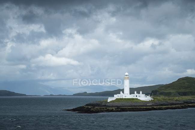 Lighthouse on island Lismore — Stock Photo