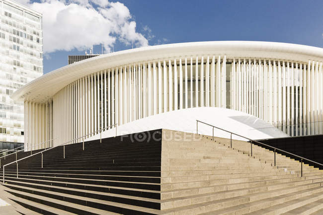 Luxembourg, Kirchberg, Philharmonie Luxembourg, Architect Christian de Portzamparc — Stock Photo