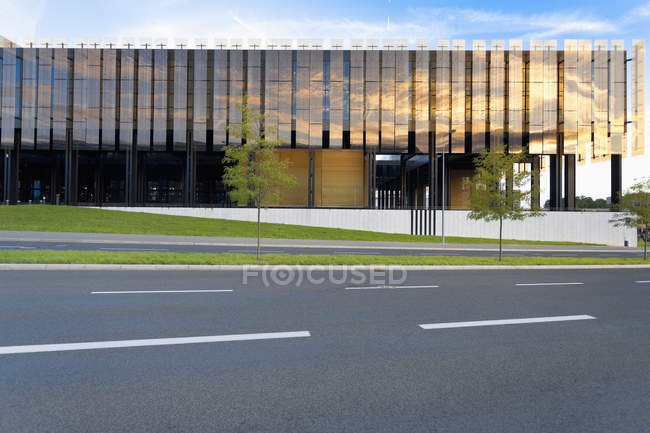 Luxembourg, Luxembourg City, view to building of European Court of Justice — Stock Photo