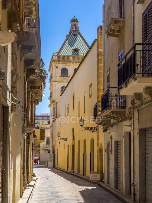 Italien, sizilien, provinz trapani, marsala, via andrea d 'anna, museum — Stockfoto