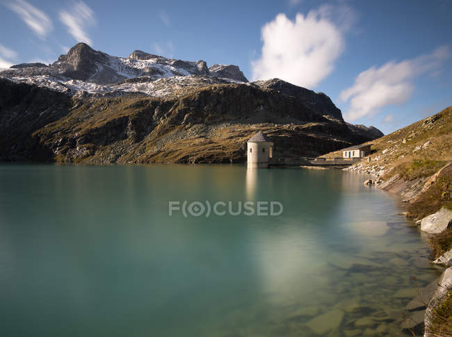 Austria, Salzburg State, Pinzgau, Weisssee mountain lake — Stock Photo