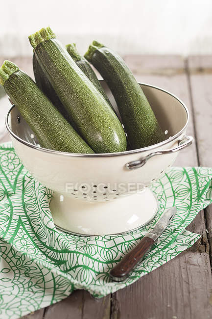 Colino di zucchine fresche — Foto stock