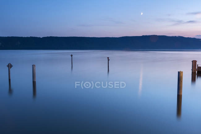 Deutschland, Baden-Württemberg, Bodensee, Sipplingen, Bodanrück am Abend — Stockfoto