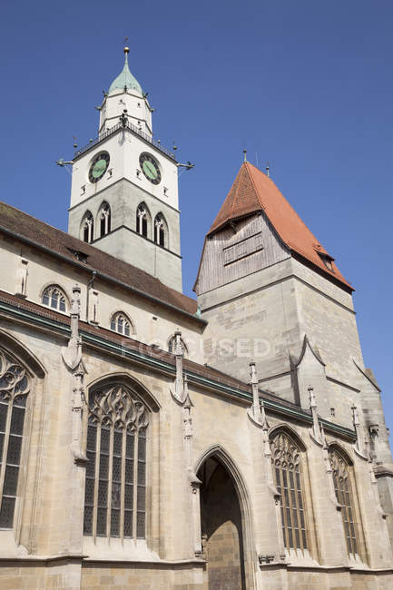 Germania, Baden-Wuerttemberg, Ueberlingen, St. Nicholas 'Minster — Foto stock