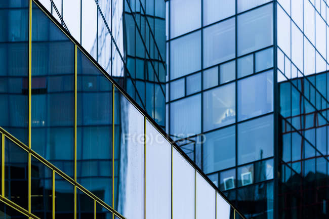 Glass facade of modern office building at Munich, Germany — architecture,  day - Stock Photo | #181532850