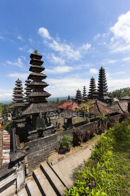 Indonesia, Veduta del tempio di Pura Penataran Agung — Foto stock