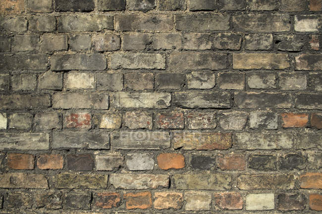 Pattern Of Old Brick Wall Full Frame Color Image Close Up - Old Brick Wall Stock Photo Pattern Of Old Brick Wall Full Frame Color Image Close Up - Old Brick Wall Stock Photo